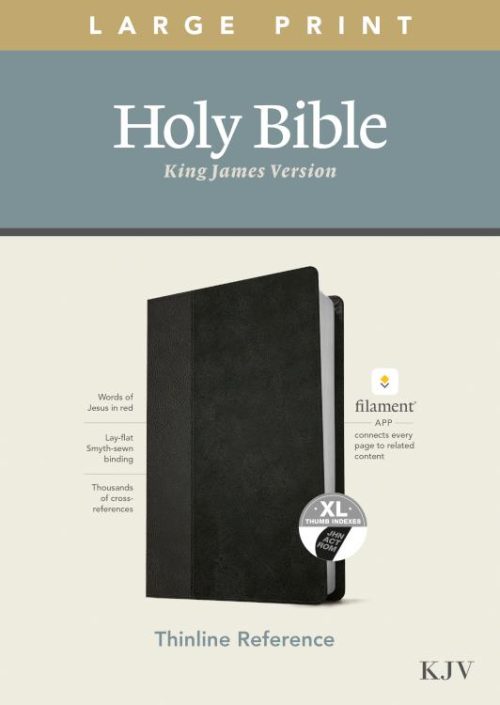 9781496447197 Large Print Thinline Reference Bible Filament Enabled Edition