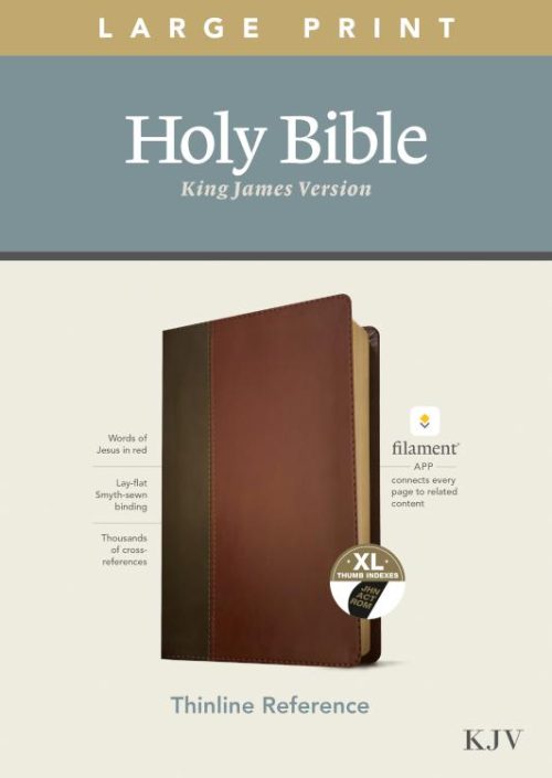 9781496447203 Large Print Thinline Reference Bible Filament Enabled Edition