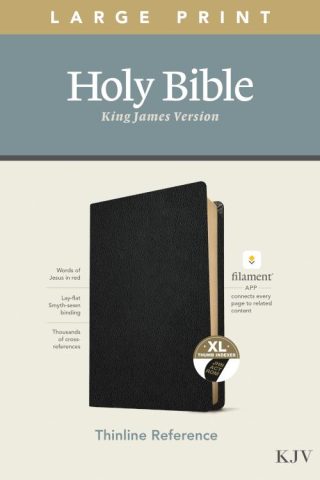 9781496447258 Large Print Thinline Reference Bible Filament Enabled Edition