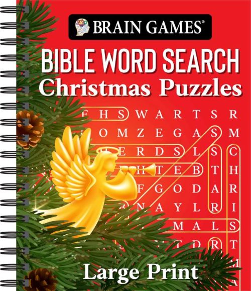 9781639381975 Bible Word Search Christmas Puzzles Large Print