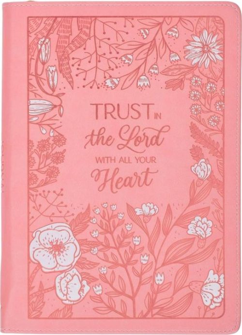 9781639524303 Trust In The Lord With All Your Heart Journal With Zipper Closure