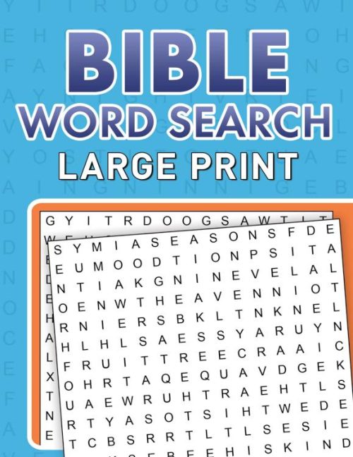 9781683221708 Bible Word Searches Large Print (Large Type)