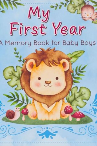 9781959982005 My First Year A Memory Book For Baby Boys