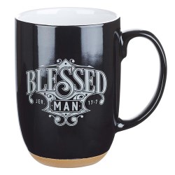 1220000135390 Blessed Man Ceramic Coffee Jeremiah 17:7