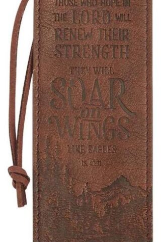 1220000136823 Soar Faux Leather Isaiah 40:31