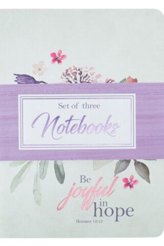 6006937142374 Be Joyful In Hope Notebook Set