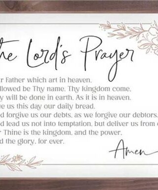 656200823439 Lords Prayer