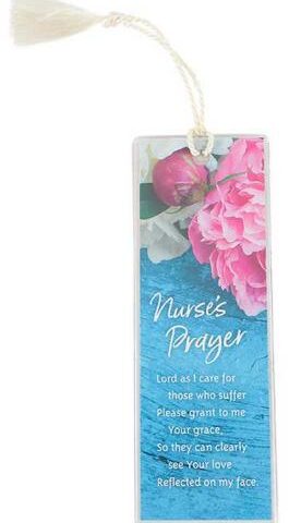 737682012778 Nurses Prayer Tassel Bookmark