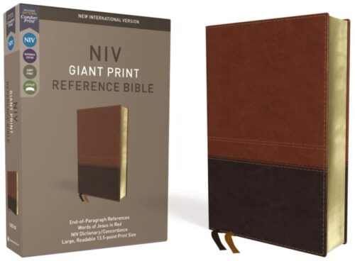 9780310449508 Reference Bible Giant Print Comfort Print