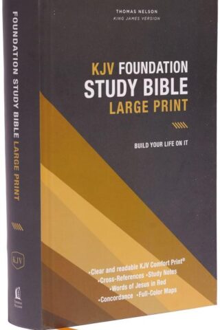 9780785259480 Foundation Study Bible Large Print Comfort Print