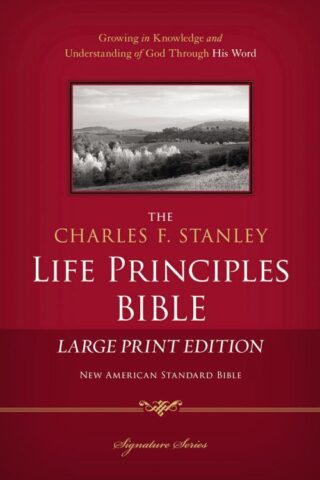 9781418546984 Charles F Stanley Life Principles Bible Large Print