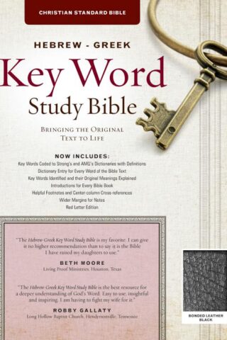 9781617155208 Hebrew Greek Key Word Study Bible