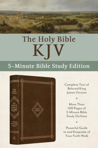 9781636098005 KJV 5 Minute Bible Study Edition