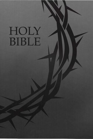 9798887692074 Sword Bible Large Print Crown Of Thorns Design