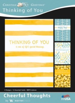 730817364582 Cheerful Thoughts KJV Thinking Of You Box Of 12