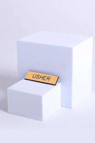 788200450398 Usher Engraved Safety Catch