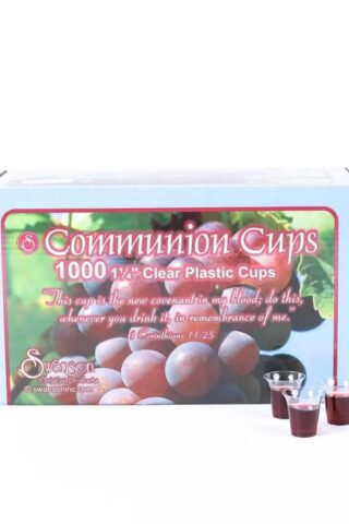 788200565566 Clear Communion Cups 1000 Pack