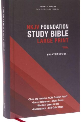 9780785261124 Foundation Study Bible Large Print Comfort Print