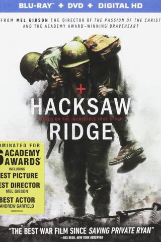 031398259541 Hacksaw Ridge DVD Plus Blu Ray Plus Digital Ultraviolet (DVD)