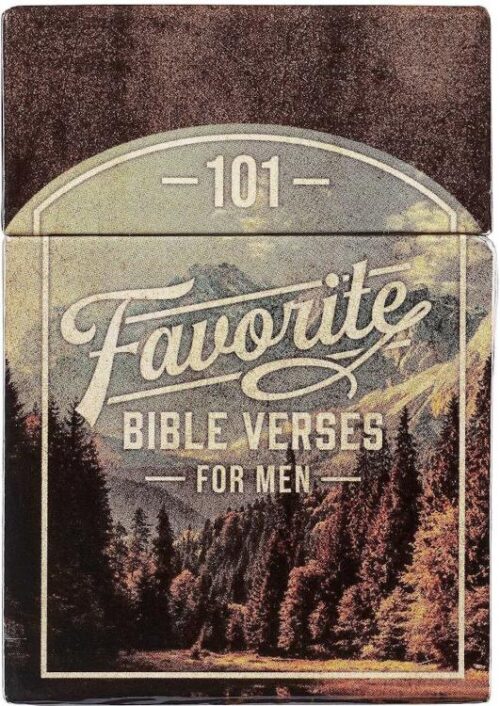 1220000322547 101 Favorite Bible Verses For Men Box Of Blessings