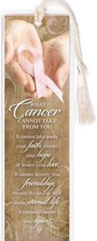 780308010856 What Cancer Cannot Take From You Tassel Bookmark