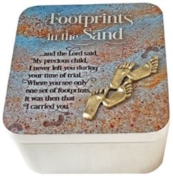 785525316460 Footprints Keepsake Box