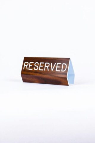 788200797233 Reserved Pew Sign