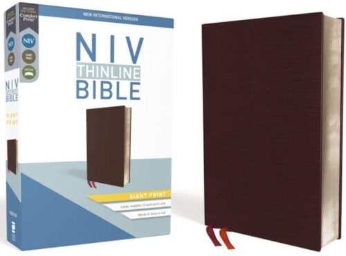 9780310448624 Thinline Bible Giant Print Comfort Print