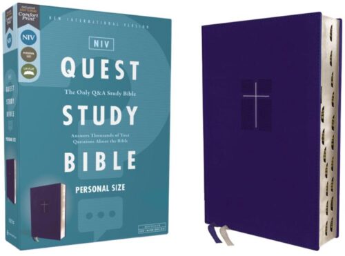 9780310456582 Quest Study Bible Personal Size Comfort Print