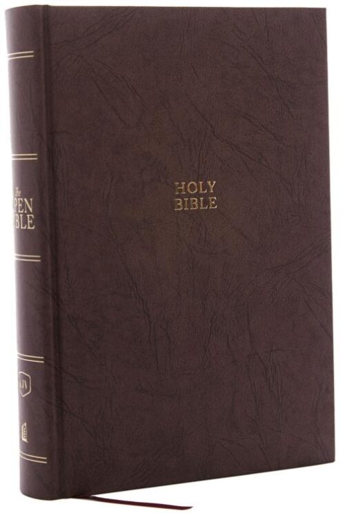 9780785222842 Open Bible Comfort Print