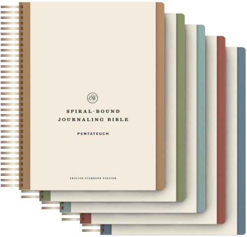 9781433593178 Spiral Bound Journaling Bible Five Volume Set