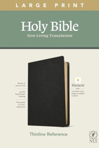 9781496444929 Large Print Thinline Reference Bible Filament Enabled Edition