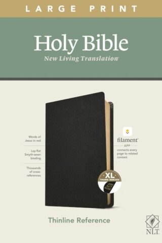 9781496445360 Large Print Thinline Reference Bible Filament Enabled Edition