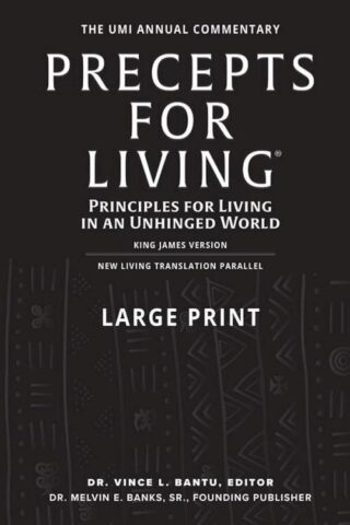 9798889761150 Precepts For Living 2024-2025 KJV NLT Parallel Large Print (Large Type)