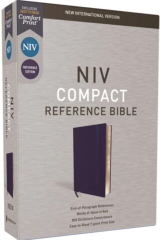 9780310456896 Reference Bible Compact Comfort Print