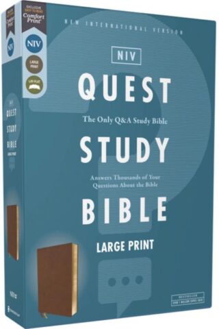 9780310465867 Quest Study Bible Large Print Comfort Print