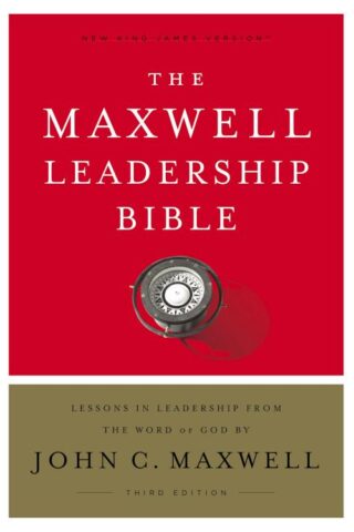 9780785218548 Maxwell Leadership Bible Third Edition Comfort Print