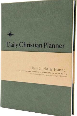 0795847921419 Daily Christian Planner Green