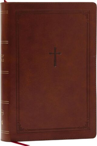 9781400349500 Giant Print End Of Verse Reference Bible Comfort Print