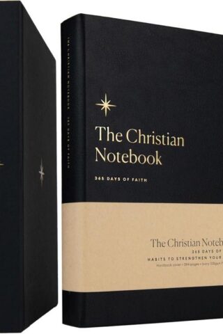 0634855048407 365 Days Of Faith Notebook Black In Gift Box