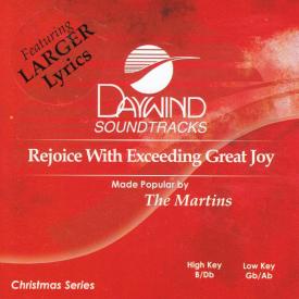 614187852125 Rejoice With Exceeding Great Joy