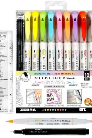 634989971107 Mildliner Brush Marking Kit Set Of 10