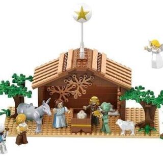 748252054661 Nativity Bricks Traditional Nativity
