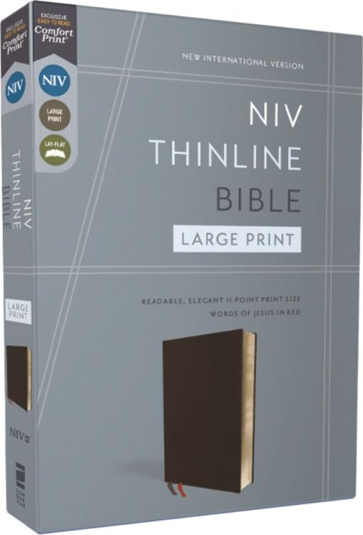 9780310448327 Thinline Bible Large Print Comfort Print