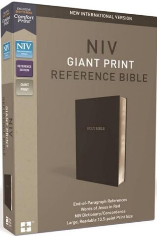 9780310449454 Reference Bible Giant Print Comfort Print