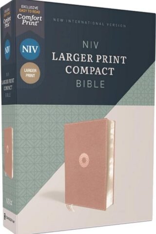 9780310458128 Larger Print Compact Bible Comfort Print