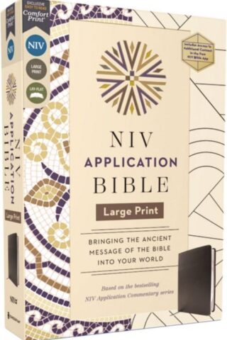 9780310465287 Application Bible Large Print Comfort Print