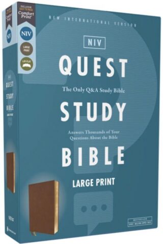9780310465850 Quest Study Bible Large Print Comfort Print