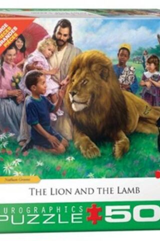 628136503457 Lion And The Lamb 500 Piece (Puzzle)