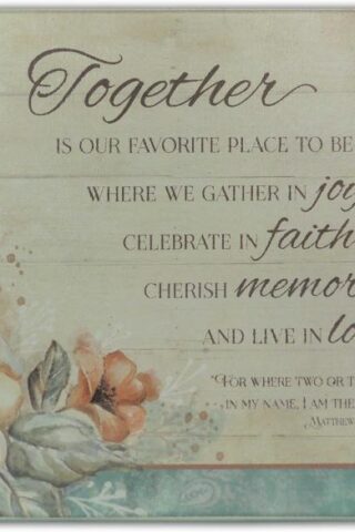 785525306461 Together Is Our Favorite Place Mini Cutting Board